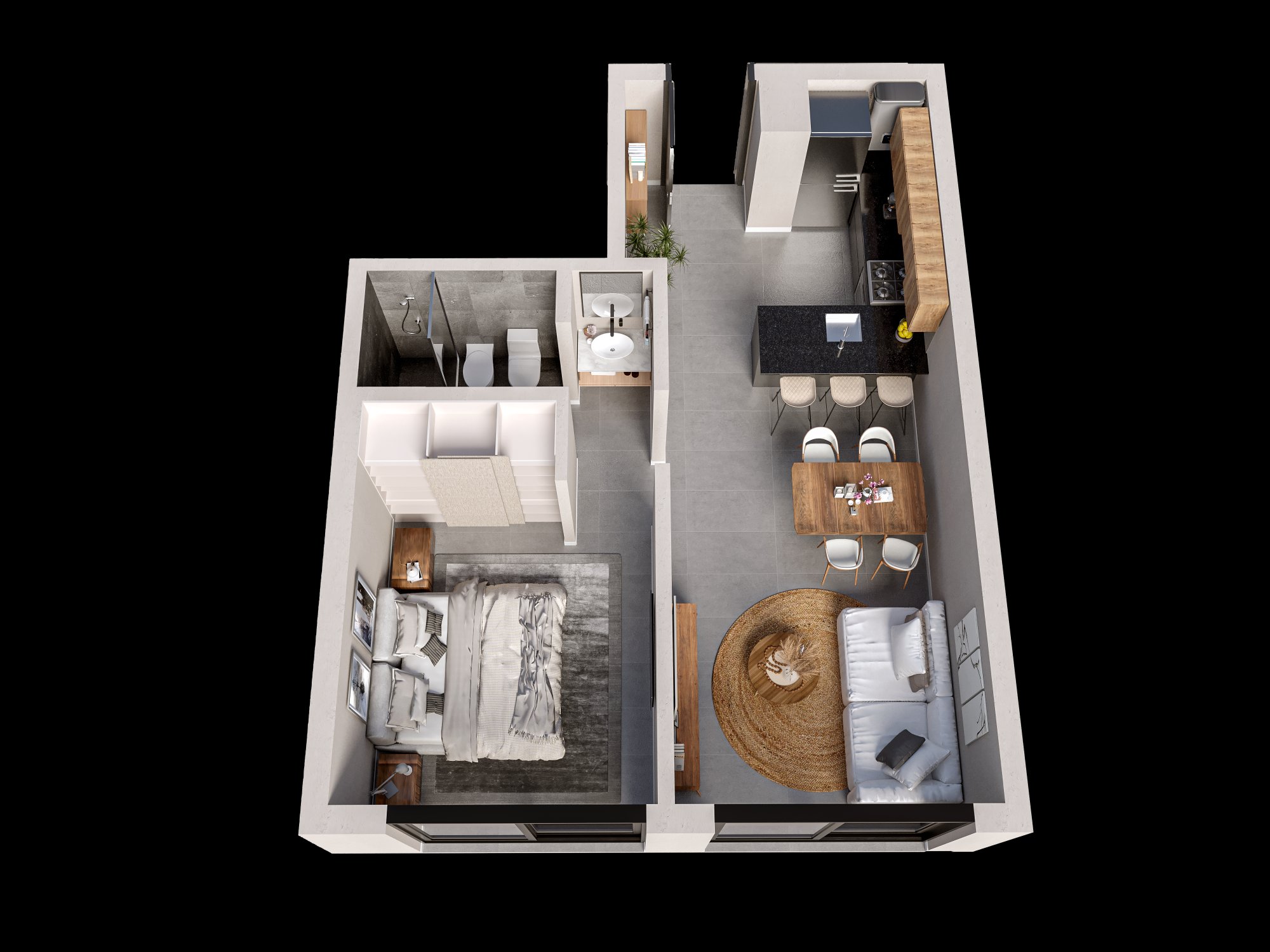 1 Dormitorio