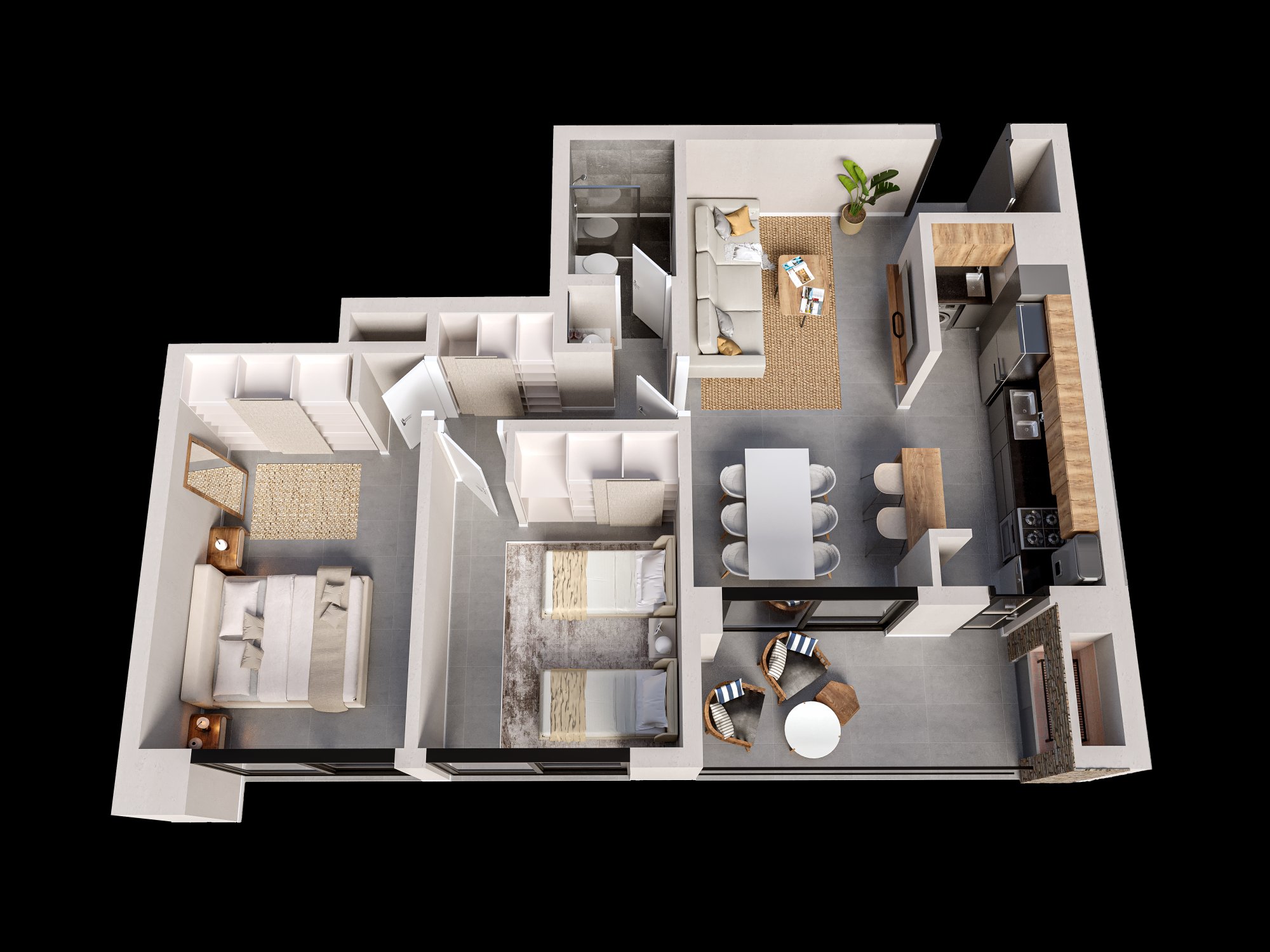 1 Dormitorio